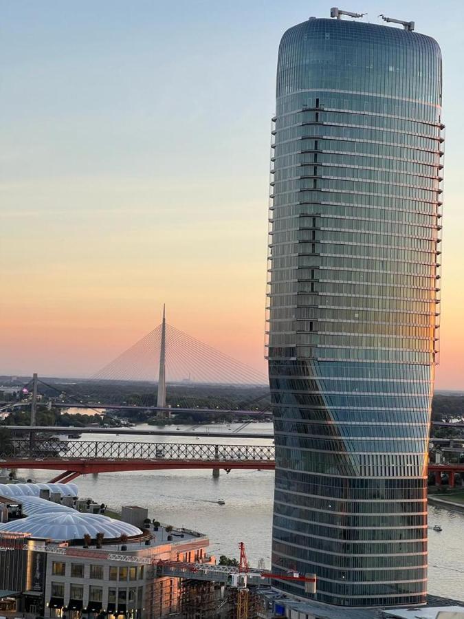 Appartamento Belgrade Waterfront, Tower View Esterno foto